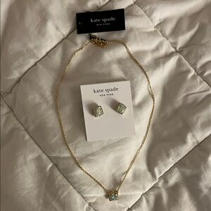 Kate Spade Gold Necklace with Silver Accents